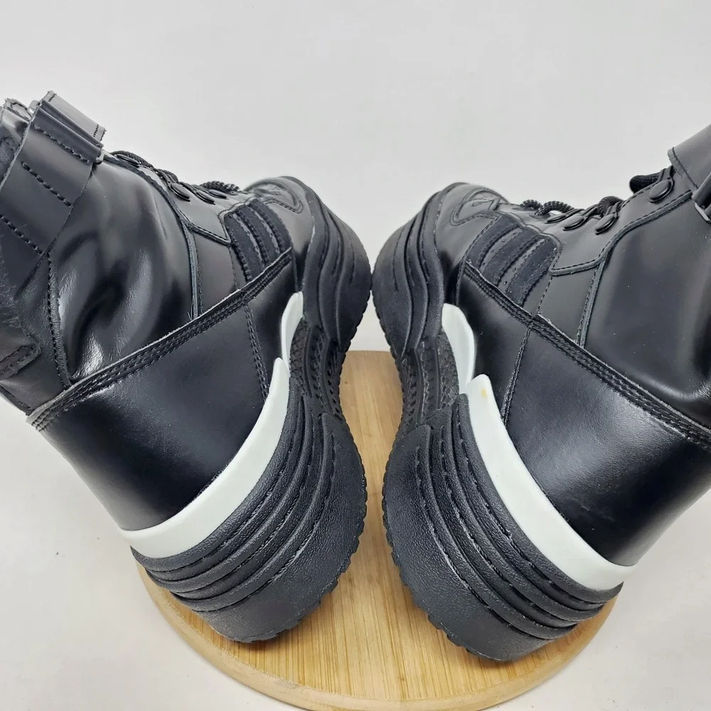 Adidas x AFROPUNK Triple Platforum High Shoes Mens 10.5 Black Punk Sneaker Boots